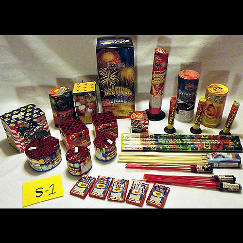Boxed Fireworks Assortments Rizer Fireworks