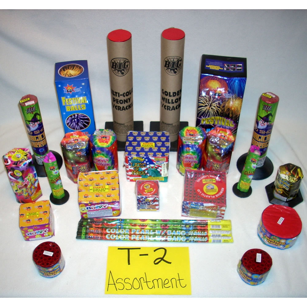 Boxed Fireworks Assortments Rizer Fireworks