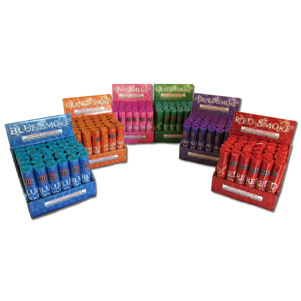 Color Smoke Tubes - Assorted