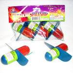 2 Color Space Ship - 3 pk